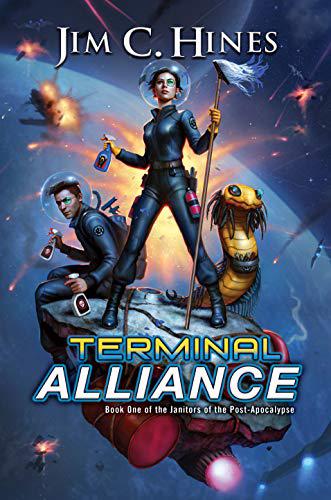 Book cover of Terminal Alliance: Janitors of the Post Apocalypse