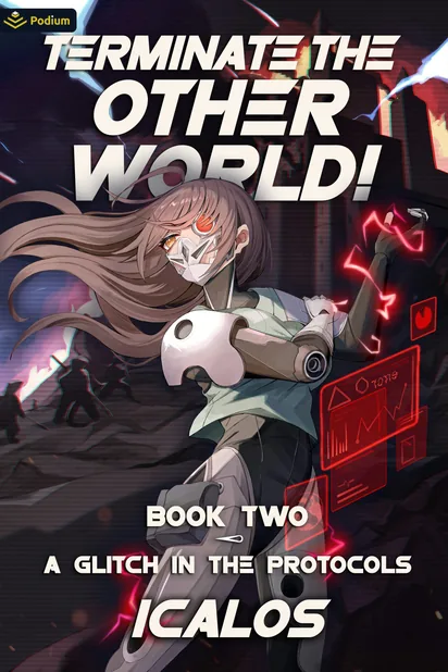 Cover of A Glitch in the Protocols: A Humorous Isekai LitRPG by Icalos