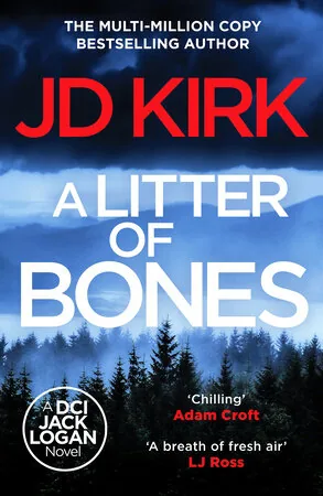 Cover of A Litter of Bones by J.D. Kirk