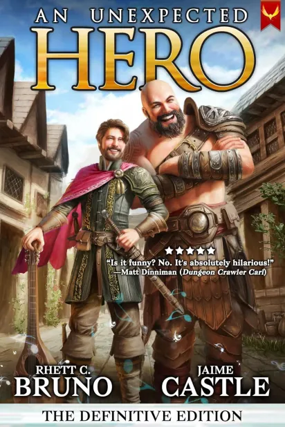 Cover of An Unexpected Hero by Rhett C. Bruno, Jaime Castle