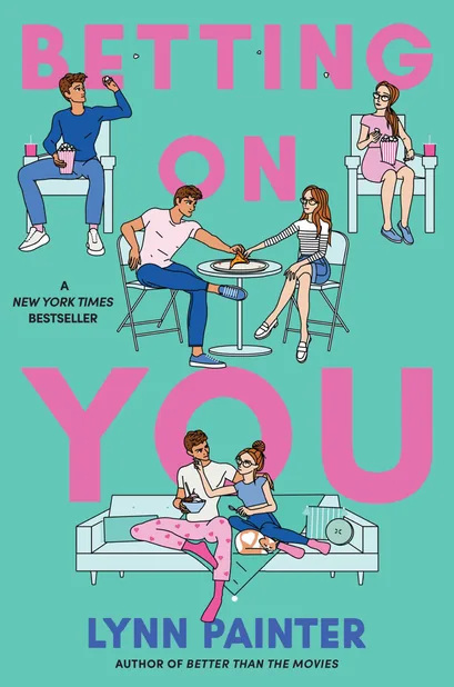 Cover of Betting on You by Lynn Painter
