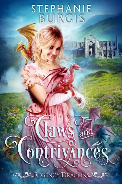 Cover of Claws and Contrivances by Stephanie Burgis