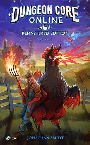 Cover of Dungeon Core Online: Remastered Edition – Book One by Jonathan Smidt