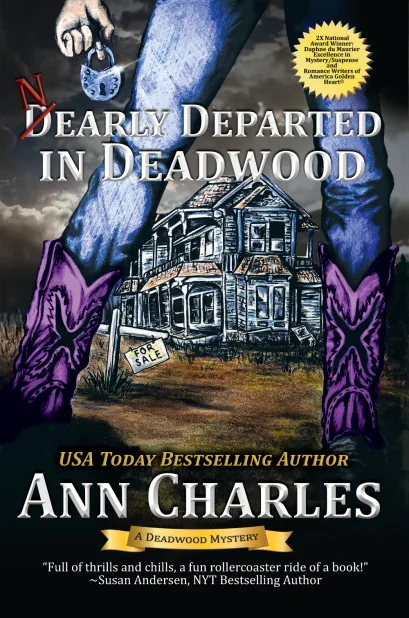 Cover of Nearly Departed in Deadwood by Ann Charles