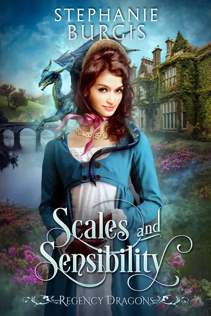 Cover of Scales and Sensibility by Stephanie Burgis