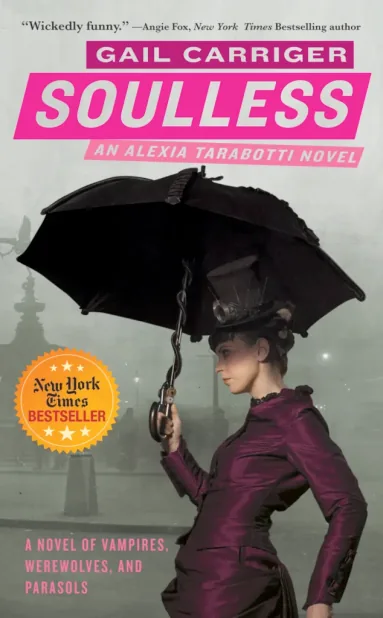 Cover of Soulless by Gail Carriger
