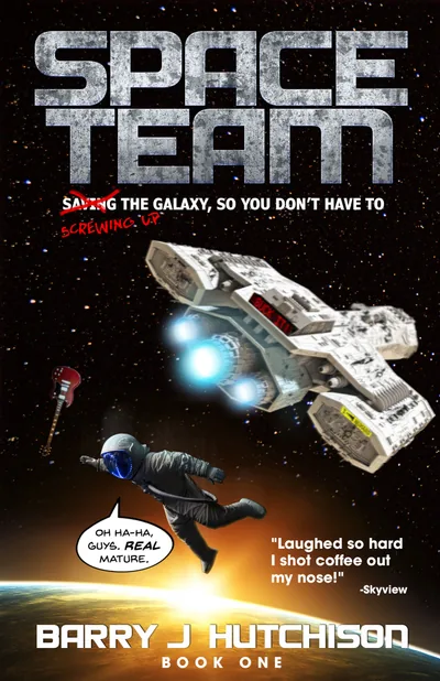 Cover of Space Team by Barry J. Hutchison