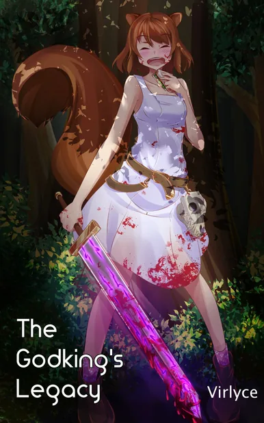 Cover of The Godking's Legacy by Virlyce