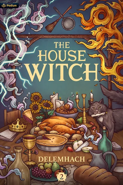 Cover of The House Witch 2: A Humorous Romantic Fantasy by Delemhach