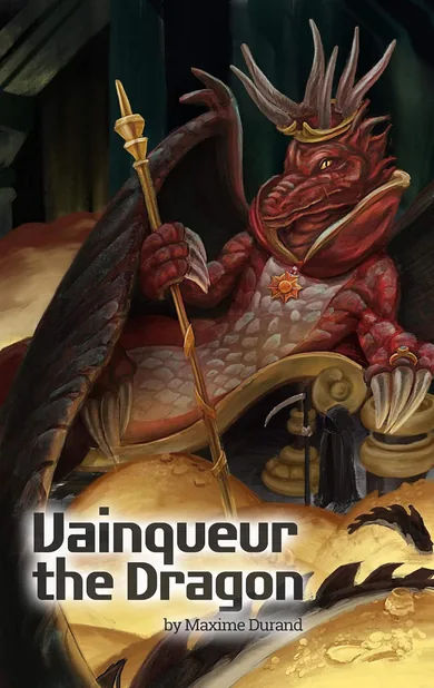 Cover of Vainqueur the Dragon by Maxime J. Durand