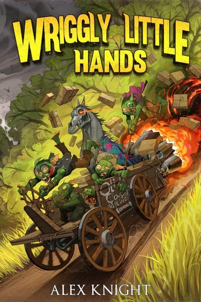 Cover of Wriggly Little Hands by Alex Knight